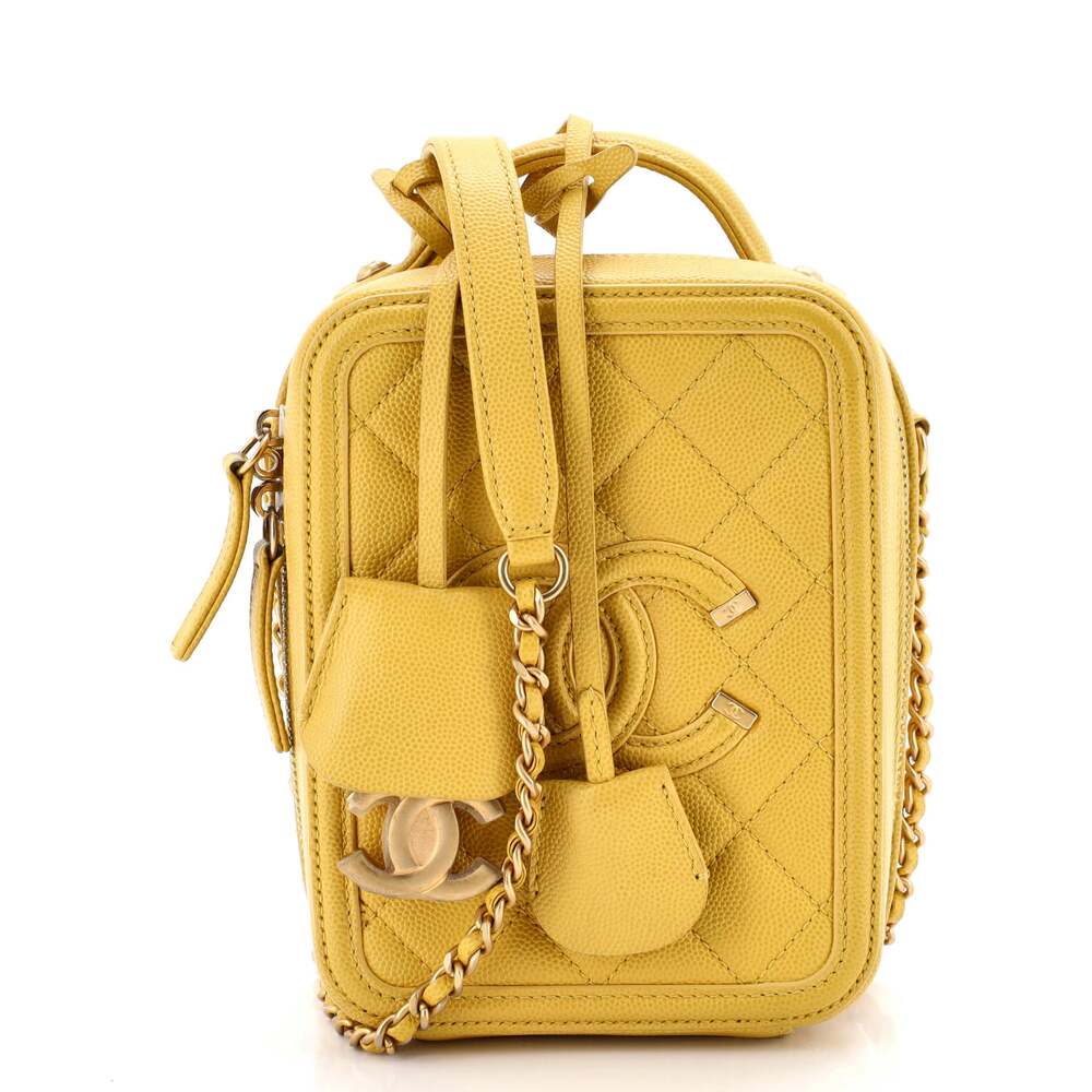 Chanel Filigree Vertical Vanity Case #235144C40B